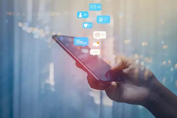 Leaving A Like Using A Phone 1200X800