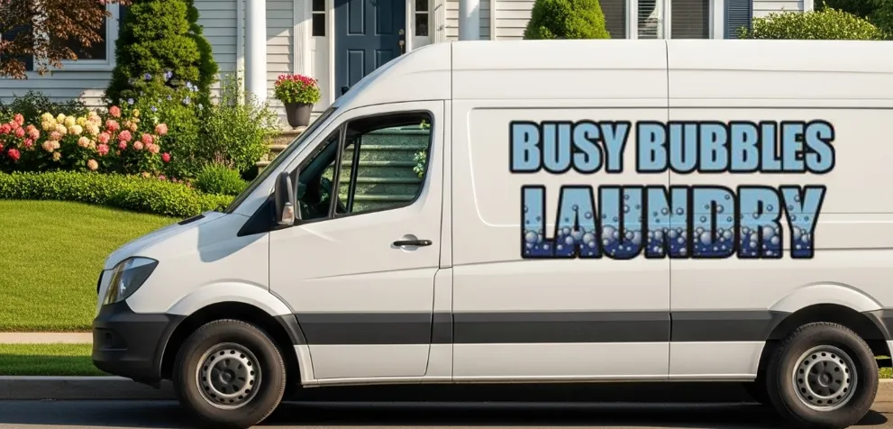 Busy Bubbles Delivery Van
